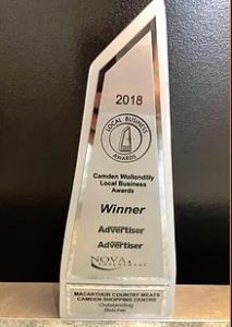 2018 Local Business Awards Winner